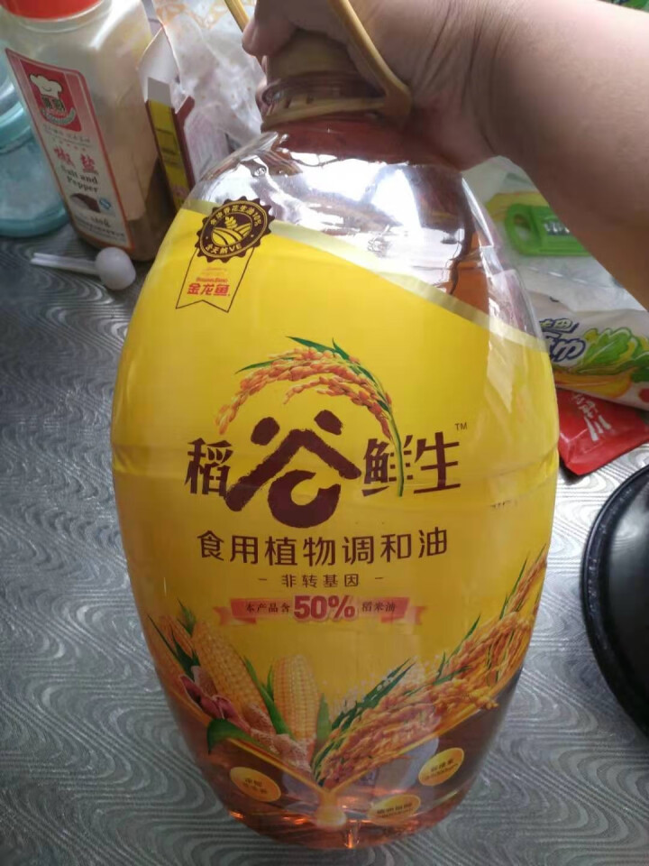 金龙鱼 食用油 稻谷鲜生食用植物调和油5L怎么样，好用吗，口碑，心得，评价，试用报告,第3张