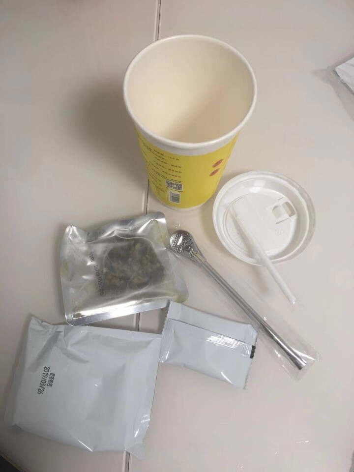 帕拉蒂托 马黛奶茶 玄米奶茶 阿根廷马黛茶 原茶原奶玄米奶茶 杯装休闲冲调饮品 马黛玄米奶茶*1怎么样，好用吗，口碑，心得，评价，试用报告,第3张