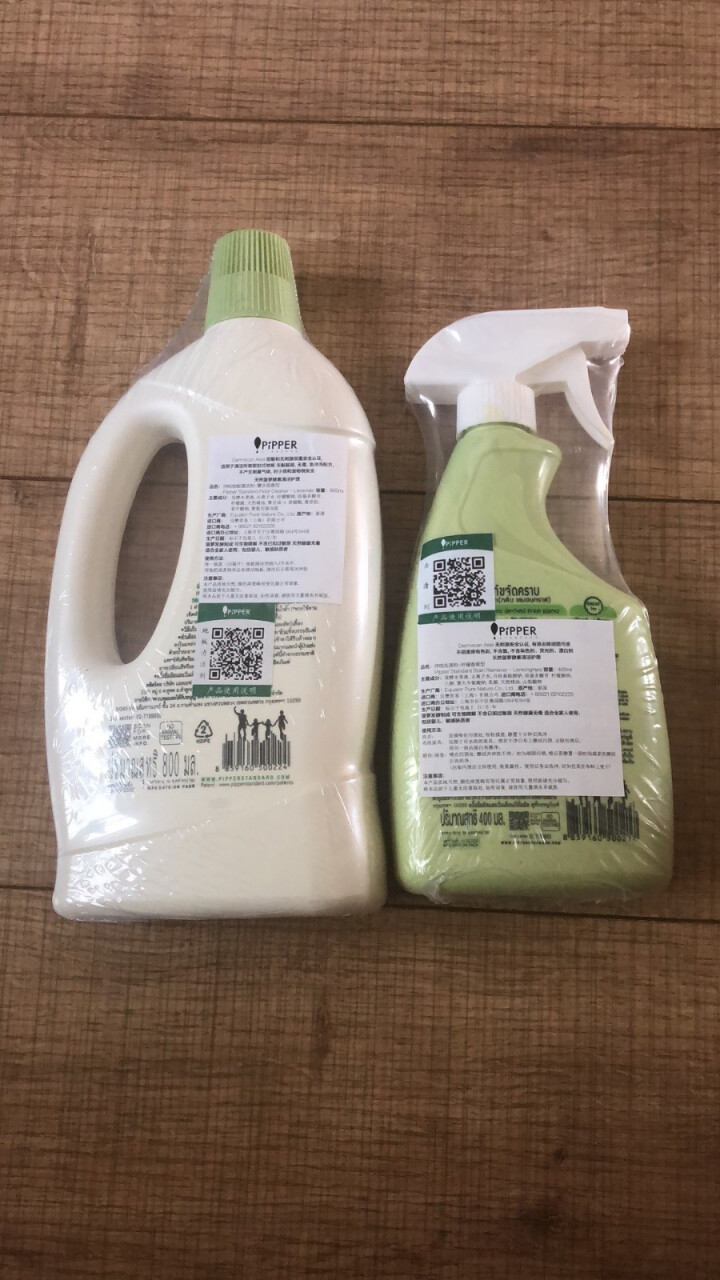 PIPPER 去渍剂400ml+地板清洁剂800ml 菠萝酵素怎么样，好用吗，口碑，心得，评价，试用报告,第3张