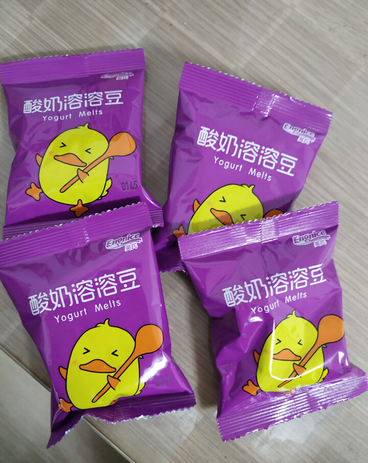 英氏溶溶豆宝宝零食酸奶溶豆豆18g 儿童食品入口即化 原味1盒怎么样，好用吗，口碑，心得，评价，试用报告,第4张