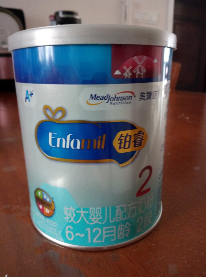 美赞臣（Enfamil） 【旗舰店】铂睿较大婴儿配方奶粉2段400g(6,第2张