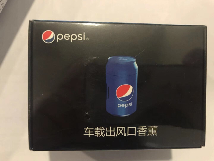 百事（pepsi）车载香水 汽车香水空调出风口车用香水饰品 抖音汽车用品固体香薰 车上内除异味香膏棒 合金百事小可乐罐香薰,第2张