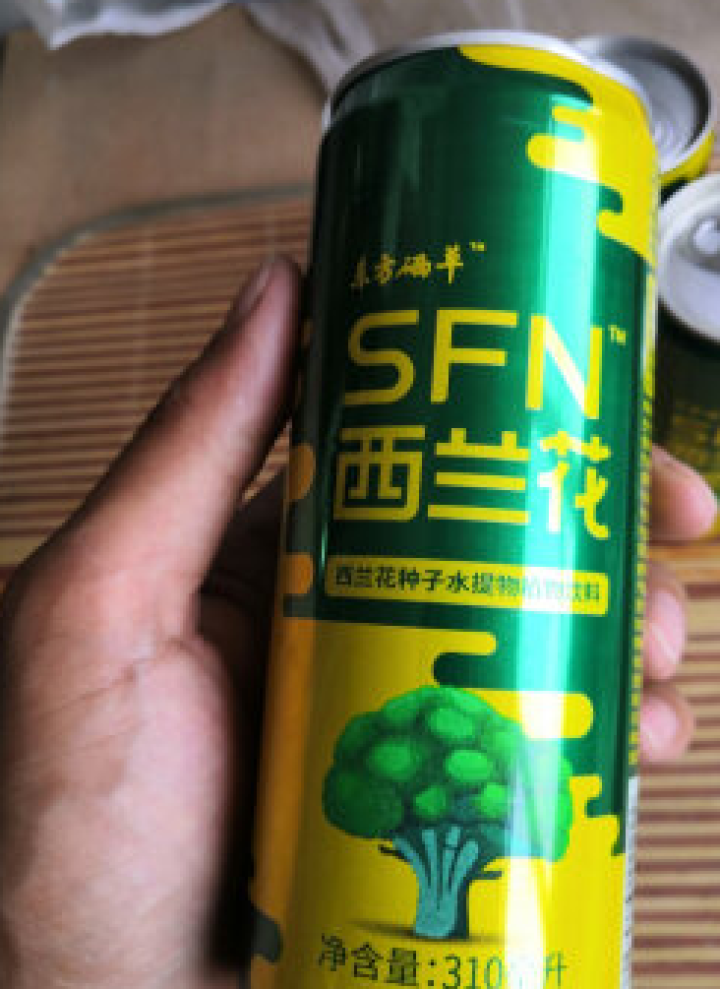 东方硒草 SFN西兰花植物饮料 种子水提物 萝卜硫苷 酸甜爽口 整箱装 310ml*6罐装怎么样，好用吗，口碑，心得，评价，试用报告,第2张