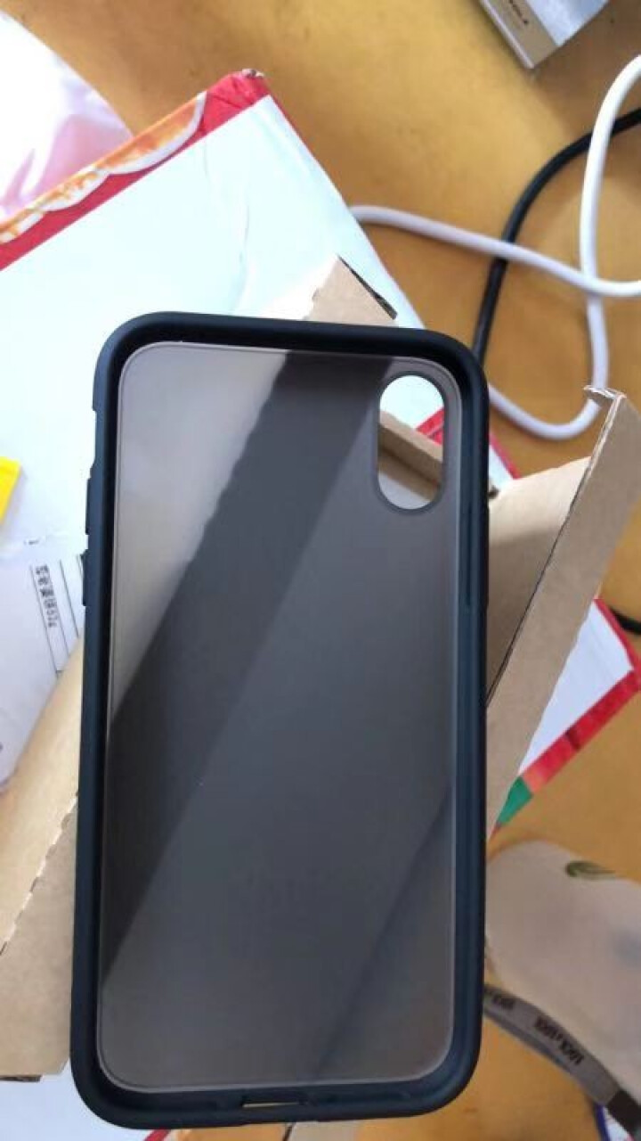 观悦 苹果x手机壳 iPhone xr/xs max/8/7plus/6s/6保护套磨砂超薄防摔防刮 军事级防摔【苹果x/xs通用】静谧黑怎么样，好用吗，口碑，,第3张