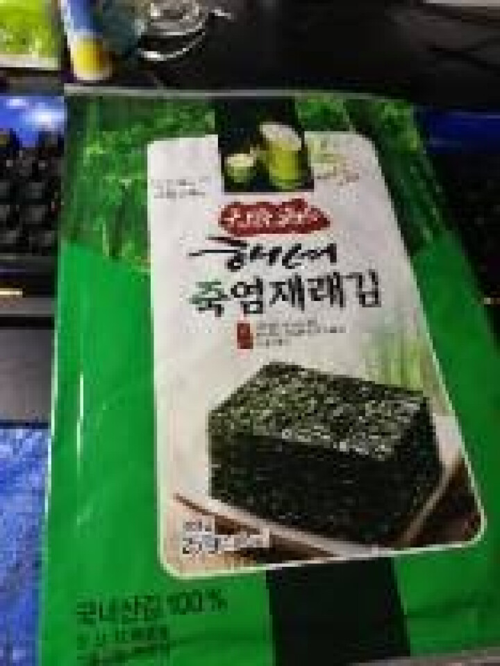 韩国进口 天晓海女海苔大片装 香脆紫菜零食即食海苔寿司海苔儿童海苔脆片竹盐味25g怎么样，好用吗，口碑，心得，评价，试用报告,第3张