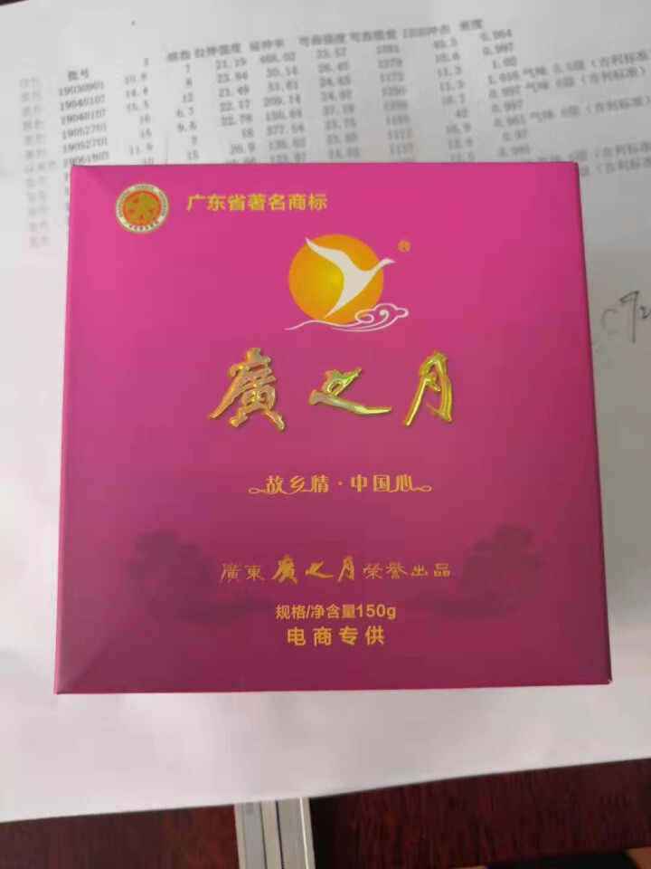 广之月广式月饼150g蛋黄莲蓉豆沙五仁中秋多口味老式手工传统散装 精品豆沙月饼150g*1怎么样，好用吗，口碑，心得，评价，试用报告,第5张