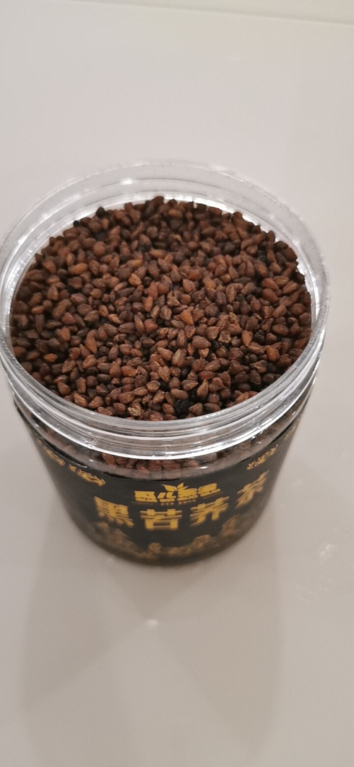 大凉山黑苦荞茶全胚芽无糖 四川黑苦荞麦茶珍珠茶500G罐装特级 500g罐装怎么样，好用吗，口碑，心得，评价，试用报告,第4张