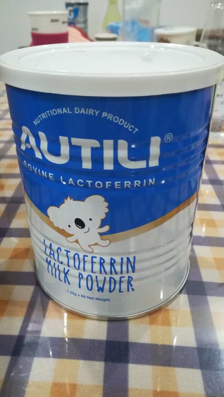 AUTILI澳特力乳铁蛋白调制乳粉 1.25g*60怎么样，好用吗，口碑，心得，评价，试用报告,第3张