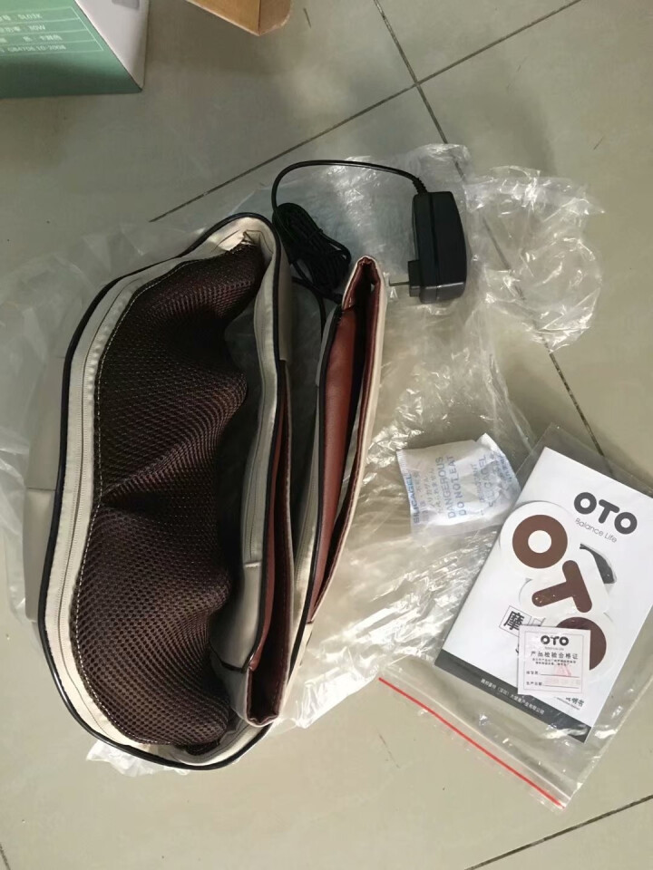 OTO 颈椎肩颈按摩器 按摩披肩 按摩仪 颈部肩部腰部按摩器 揉捏热敷 SL,第3张