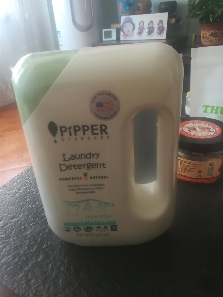 PIPPER 洗衣液尤加利香 900ml 婴儿洗衣液 植物酵素 尤加利香型怎么样，好用吗，口碑，心得，评价，试用报告,第3张