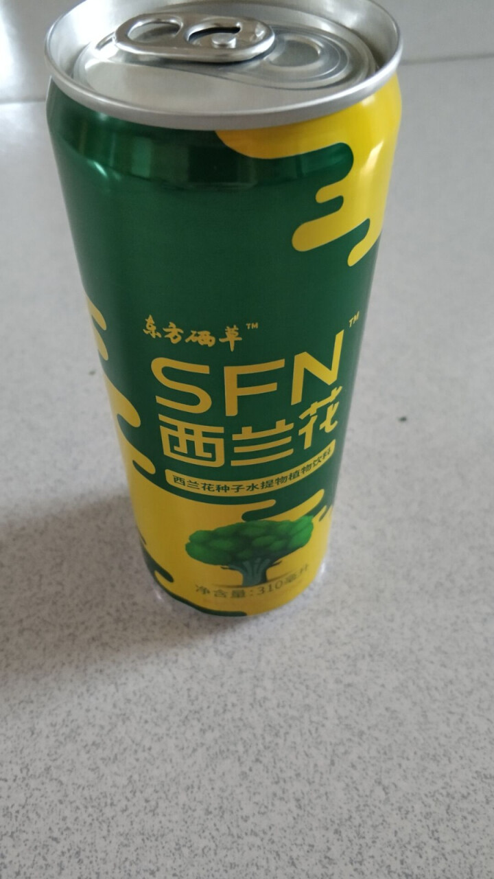 东方硒草 SFN西兰花植物饮料 种子水提物 萝卜硫苷 酸甜爽口 整箱装 310ml*6罐装怎么样，好用吗，口碑，心得，评价，试用报告,第3张