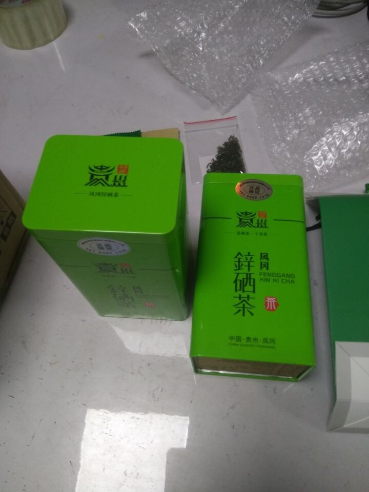 百春莱 茶叶 黔茶凤冈锌硒茶2019新茶 贵州遵义毛峰炒青绿茶浓香型办公用茶1斤装（2*250克）怎么样，好用吗，口碑，心得，评价，试用报告,第3张