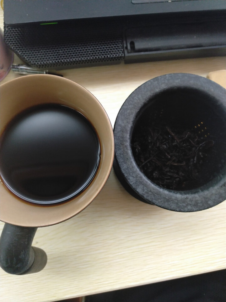 云茗木 普洱茶熟茶纯手工迷你小沱茶勐海大叶古树小龙珠陈年罐装 熟茶中端 同款茶样16克怎么样，好用吗，口碑，心得，评价，试用报告,第4张