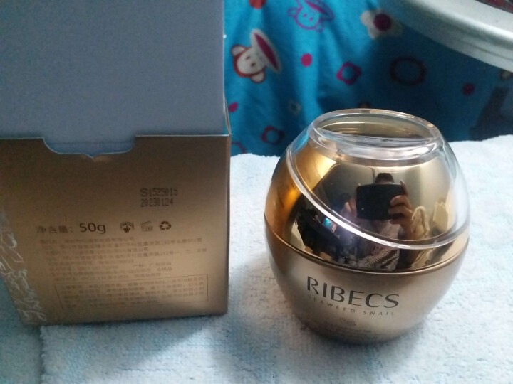 伊贝诗 （RIBECS）海藻蜗牛丝滑养肤乳霜50g 补水保湿收缩毛孔滋润肌肤面霜怎么样，好用吗，口碑，心得，评价，试用报告,第3张