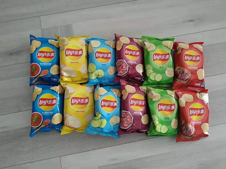 百事食品 乐事 （Lay's) 薯片大礼包组合混合装40g*12零食大礼包 王源代言怎么样，好用吗，口碑，心得，评价，试用报告,第4张