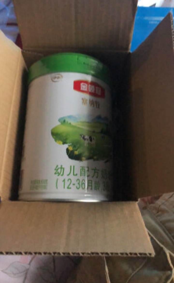 伊利奶粉 金领冠系列 塞纳牧幼儿有机配方奶粉 3段800g（12,第4张