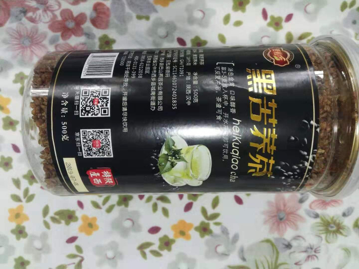 【拍1发2】 麦粒香全胚芽黑苦荞茶共500克罐装正品四川大凉山荞麦茶香茶餐饮饭店招待茶批发包邮怎么样，好用吗，口碑，心得，评价，试用报告,第3张