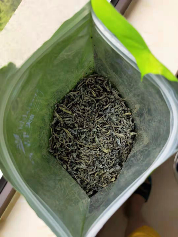 湖北宜昌绿茶2019新茶高山云雾绿茶叶包250克可礼盒袋装茶 手工茶春茶日照充足清溪沟旗舰店原叶炒青 草绿色怎么样，好用吗，口碑，心得，评价，试用报告,第4张