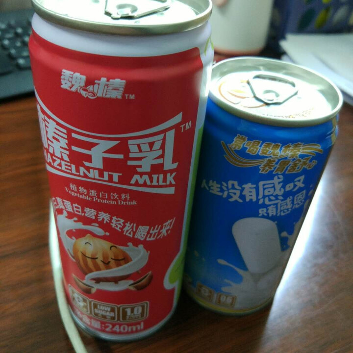 魏榛榛子乳植物蛋白饮料 醇香240ml*1+柔香180ml*1试用装怎么样，好用吗，口碑，心得，评价，试用报告,第3张