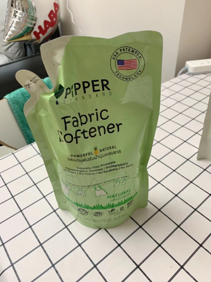 PIPPER 洗衣液补充装750ml+柔顺剂补充装750ml怎么样，好用吗，口碑，心得，评价，试用报告,第4张