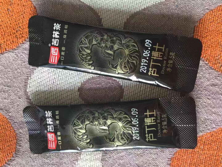 【2件7.5折】三匠苦荞官方旗舰店 芦丁博士170g 34小袋 金字塔特色包装送礼自用 四川特色 凉怎么样，好用吗，口碑，心得，评价，试用报告,第4张