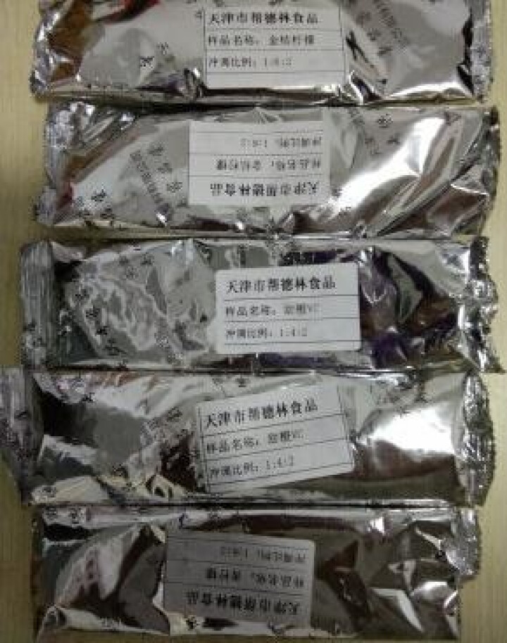 帮德林青柠VC粉果汁速溶固体饮料甜橙金桔柠檬多口味包邮饮品原料 6袋体验装怎么样，好用吗，口碑，心得，评价，试用报告,第2张