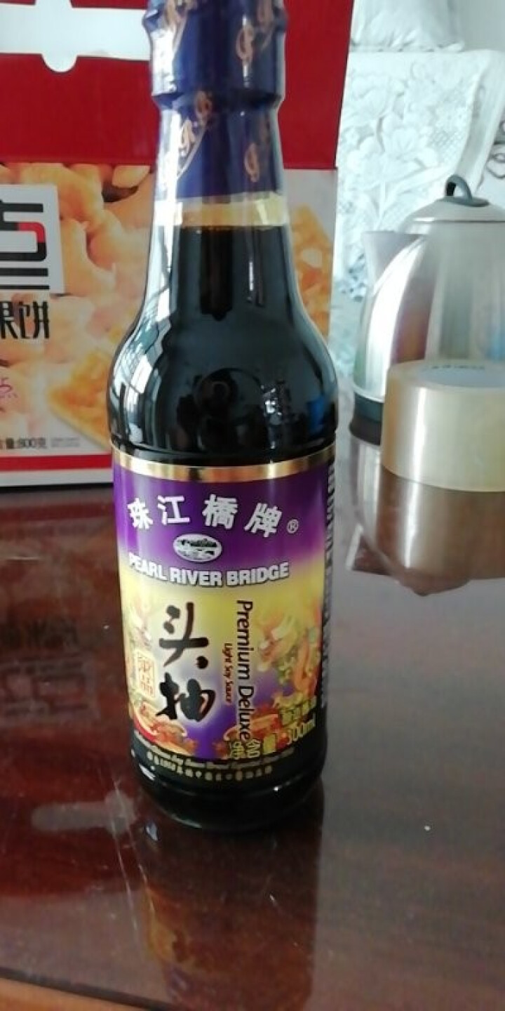 珠江桥牌特级御品头抽生抽 家用黄豆酿造酱油小瓶装调味品300mlx2瓶怎么样，好用吗，口碑，心得，评价，试用报告,第4张