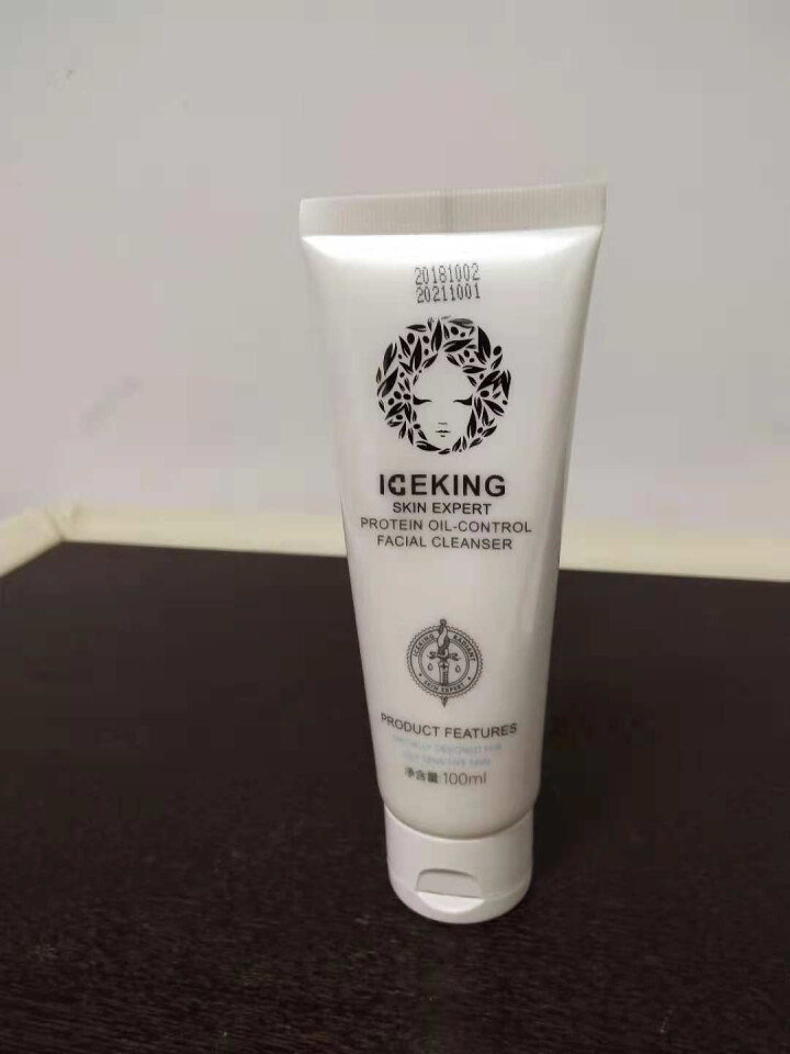 冰王肤乐（ICEKING SKIN EXPERT）蛋白素控油洁面乳 100ml 男女控油舒缓营养保湿怎么样，好用吗，口碑，心得，评价，试用报告,第2张