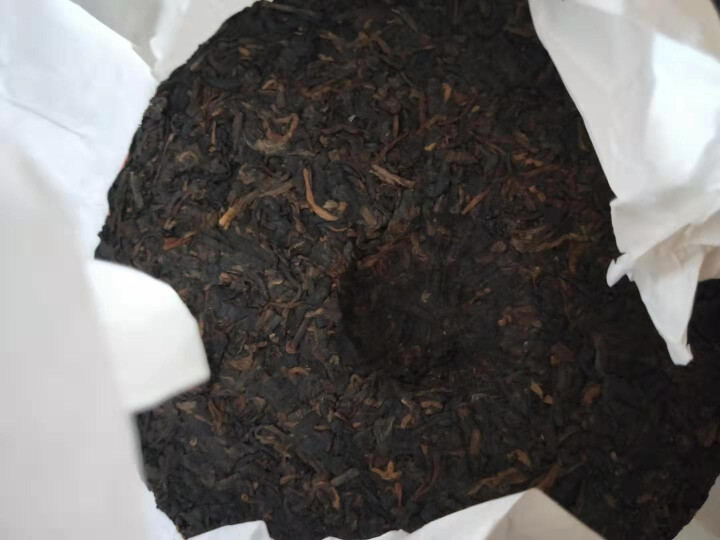 叶有缘 老树宫廷普洱茶熟茶饼茶 五年陈勐海七子饼老树茶叶357g/片怎么样，好用吗，口碑，心得，评价，试用报告,第4张