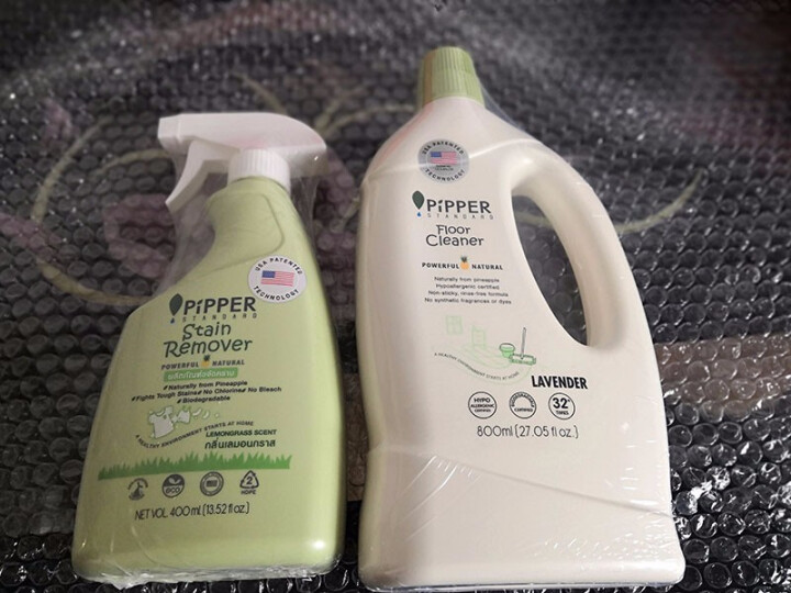 PIPPER 去渍剂400ml+地板清洁剂800ml 菠萝酵素怎么样，好用吗，口碑，心得，评价，试用报告,第2张