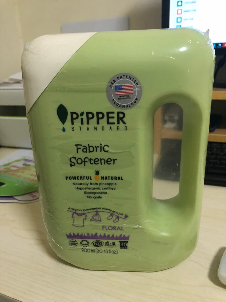 PIPPER 柔顺剂 900ml 衣物柔顺剂 植物酵素 花香型怎么样，好用吗，口碑，心得，评价，试用报告,第2张