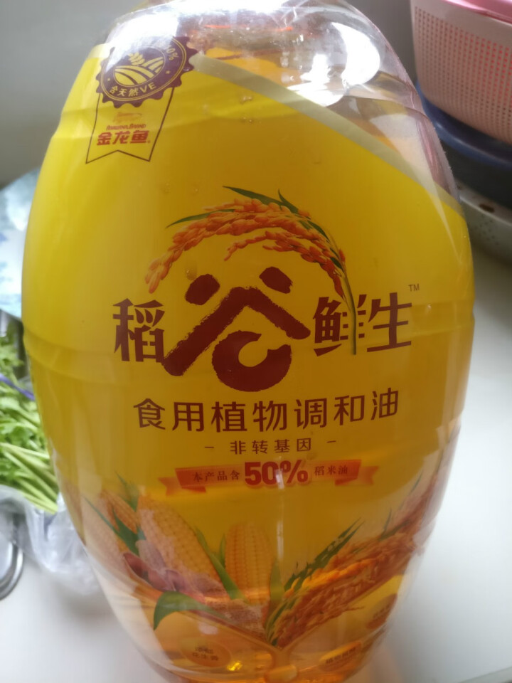 金龙鱼 食用油 稻谷鲜生食用植物调和油5L怎么样，好用吗，口碑，心得，评价，试用报告,第2张