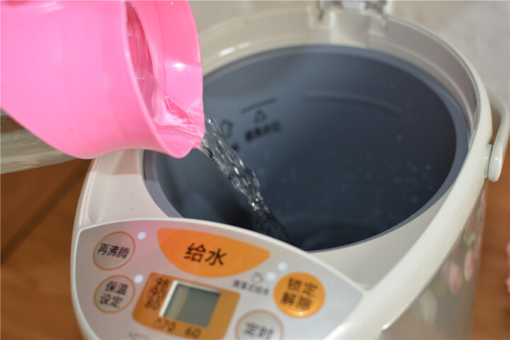 象印（ZO JIRUSHI）电热水壶3L/4L家用电热水瓶微电脑五段控温定时保温电水壶瓶恒温电烧水壶 CD,第11张