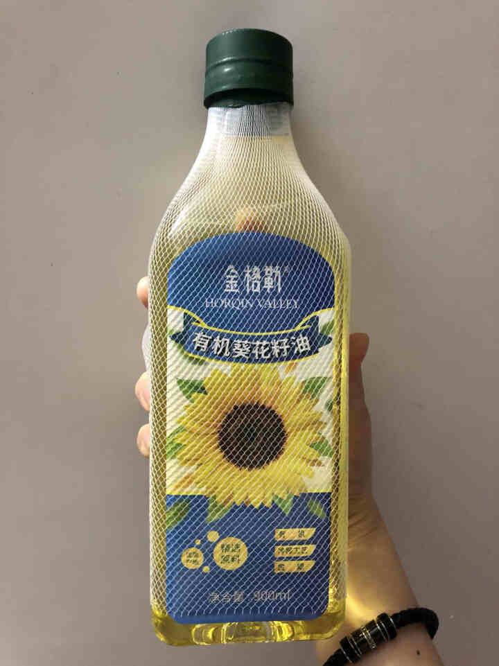 金格勒 有机葵花籽油压榨成品 非转基因 葵油食用油 凉拌炒菜瓶装 900ml包邮怎么样，好用吗，口碑，心得，评价，试用报告,第2张