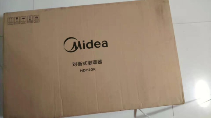 美的（Midea）取暖器家用节能省电对流循环暖风机浴室防水电暖气办公室电暖器欧式快热炉HDY20K 白色怎么样，好用吗，口碑，心得，评价，试用报告,第2张