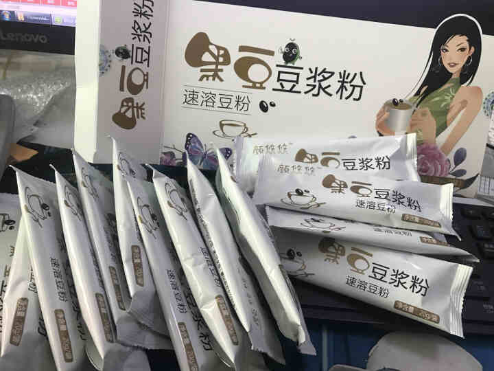 颜悠悠 黑豆豆浆粉 非转基因豆奶 小袋装 20g*20袋 速溶无渣 早餐伴侣下午茶饮品怎么样，好用吗，口碑，心得，评价，试用报告,第3张