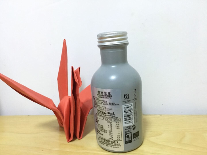 奥德里亚  有机  特级初榨橄榄油250ml  灰罐西班牙原瓶原装进口有机食用油  推荐3岁儿童使用 灰色怎么样，好用吗，口碑，心得，评价，试用报告,第3张