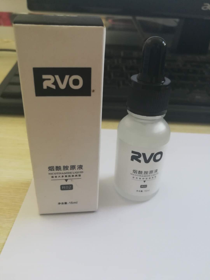 RVO烟酰胺原液 15ml（肌底精华液 改善暗哑 祛黄提亮肤色 补水保湿 收缩毛孔）怎么样，好用吗，口碑，心得，评价，试用报告,第4张