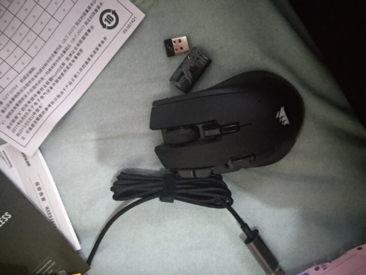 美商海盗船（USCORSAIR）IRONCLAW RGB, FPS/MOBA游戏鼠标, 黑色 铁手 IRONCLAW RGB 无线鼠标 黑色怎么样，好用吗，口碑,第3张