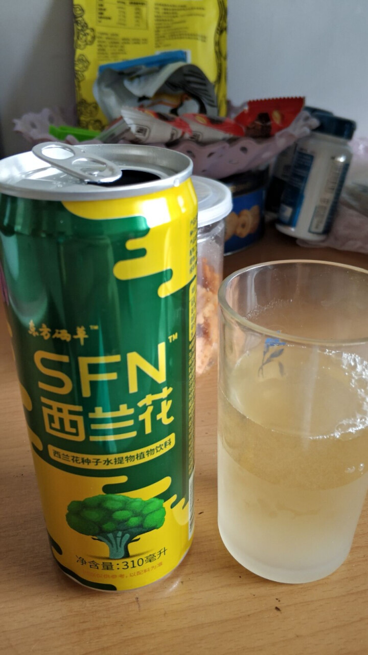 东方硒草 SFN西兰花植物饮料 种子水提物 萝卜硫苷 酸甜爽口 整箱装 310ml*6罐装怎么样，好用吗，口碑，心得，评价，试用报告,第4张