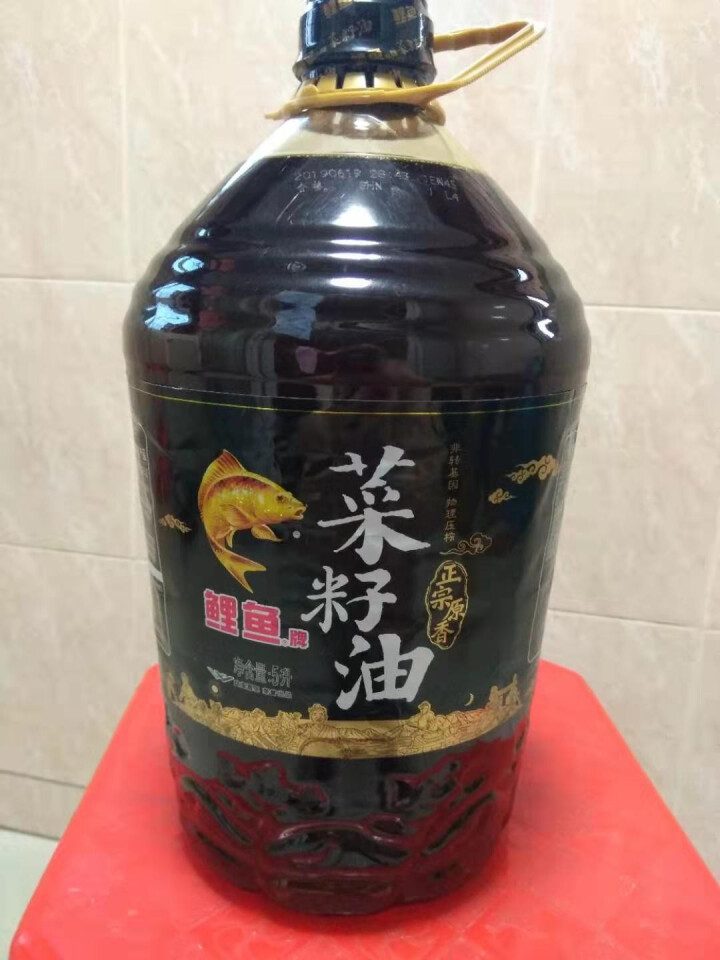 鲤鱼牌 正宗原香菜籽油5L 四川菜籽油 非转基因压榨   生态基地 小榨 食用油怎么样，好用吗，口碑，心得，评价，试用报告,第3张