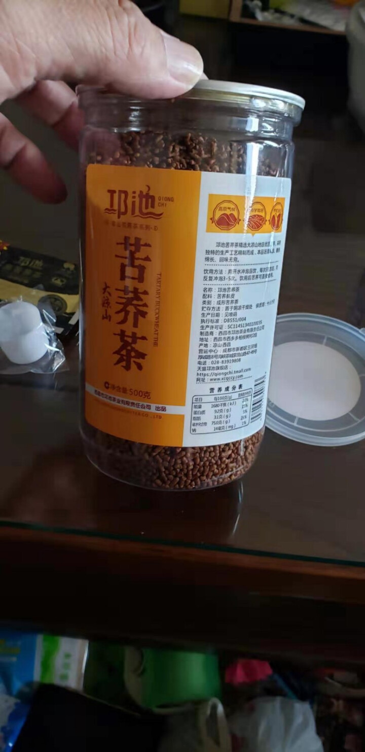 邛池 苦荞茶 荞麦茶 500g原味麦香 四川大凉山苦荞怎么样，好用吗，口碑，心得，评价，试用报告,第2张