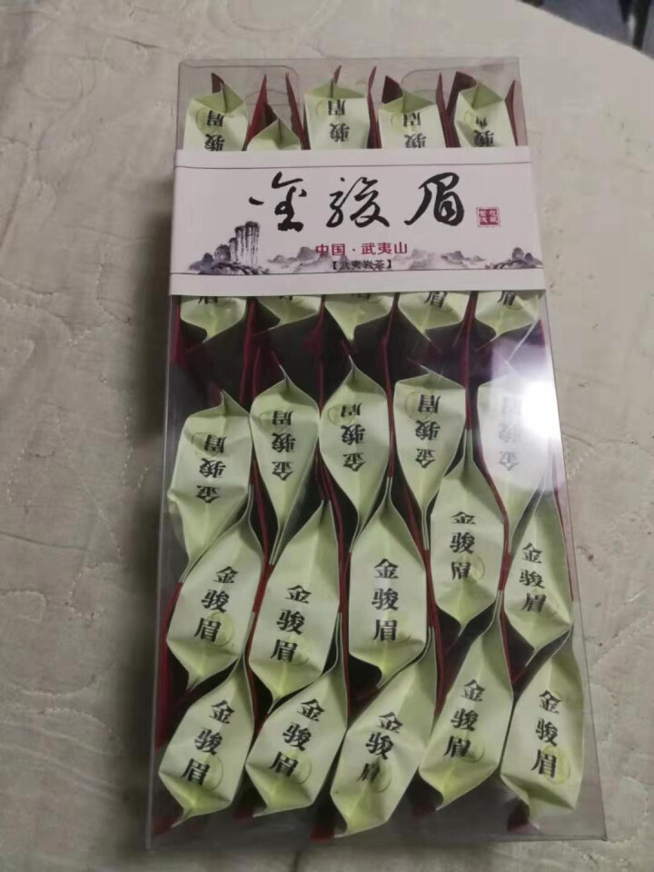 茶叶2019新茶金骏眉武夷岩茶茶叶礼盒装浓香型袋泡装 PVC透明 礼品装 PVC袋泡装125克怎么样，好用吗，口碑，心得，评价，试用报告,第2张