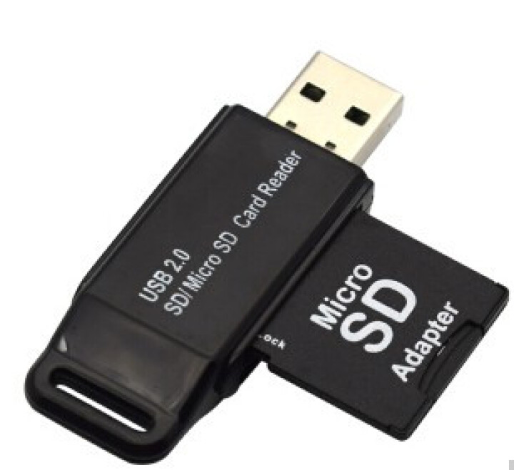 SCORLTEC USB2.0高速车载读卡器支持TF/SD卡行车记录仪存储卡手机内存卡多功能读卡器 223黑色怎么样，好用吗，口碑，心得，评价，试用报告,第4张