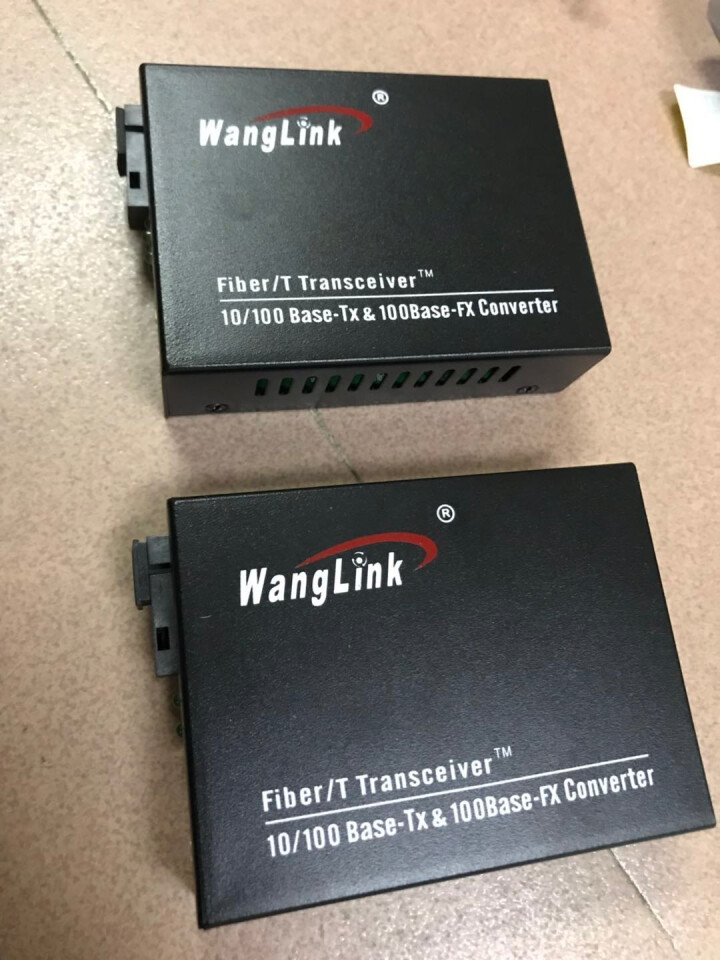 网(wanglink)百兆光纤收发器光电转换器单模单纤单模双纤SC接口 单模单纤一对 A+B端 （外电） 25km怎么样，好用吗，口碑，心得，评价，试用报告,第3张