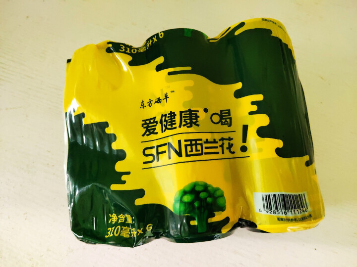 东方硒草 SFN西兰花植物饮料 种子水提物 萝卜硫苷 酸甜爽口 整箱装 310ml*6罐装怎么样，好用吗，口碑，心得，评价，试用报告,第2张