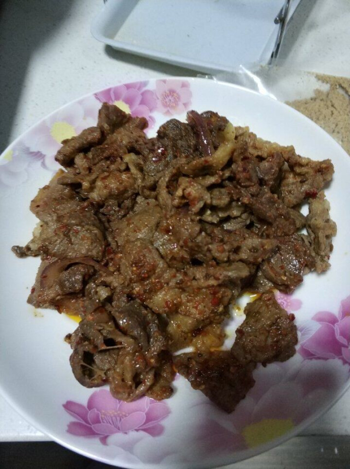 齐齐哈尔馆 齐齐哈尔芭比Q 牛麻豆鹤城烤肉家庭装 新鲜牛肉 烤肉食材 赠蘸料 上脑肋扇胸口300g*3怎么样，好用吗，口碑，心得，评价，试用报告,第4张