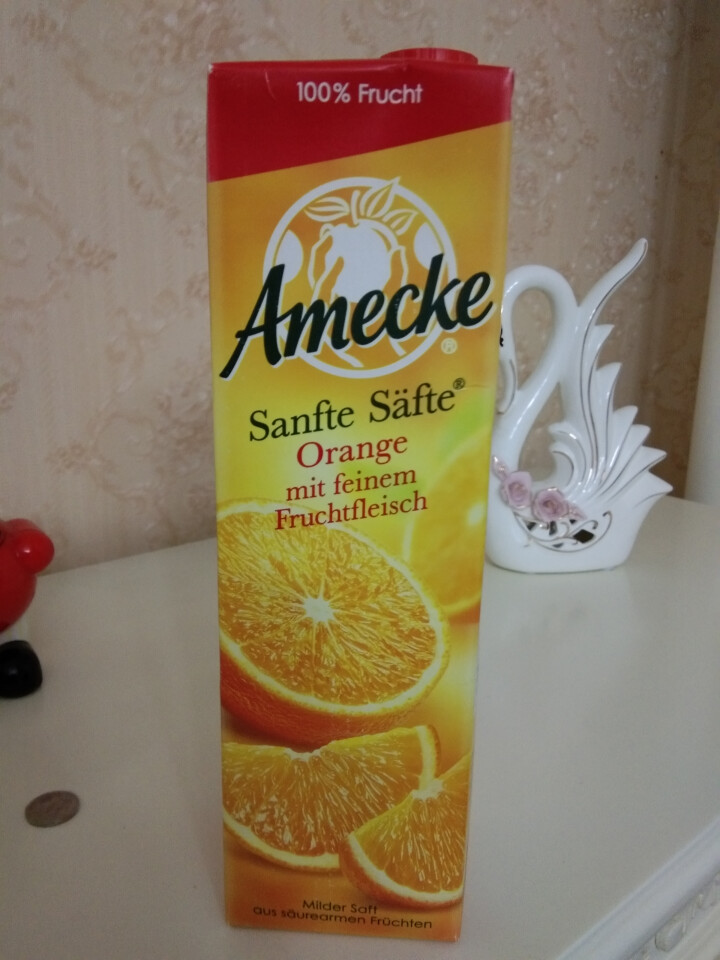 爱美可（Amecke） 爱美可Amecke 果汁德国进口果汁新鲜日期鲜榨果汁果肉橙汁1L进口饮料果汁怎么样，好用吗，口碑，心得，评价，试用报告,第2张