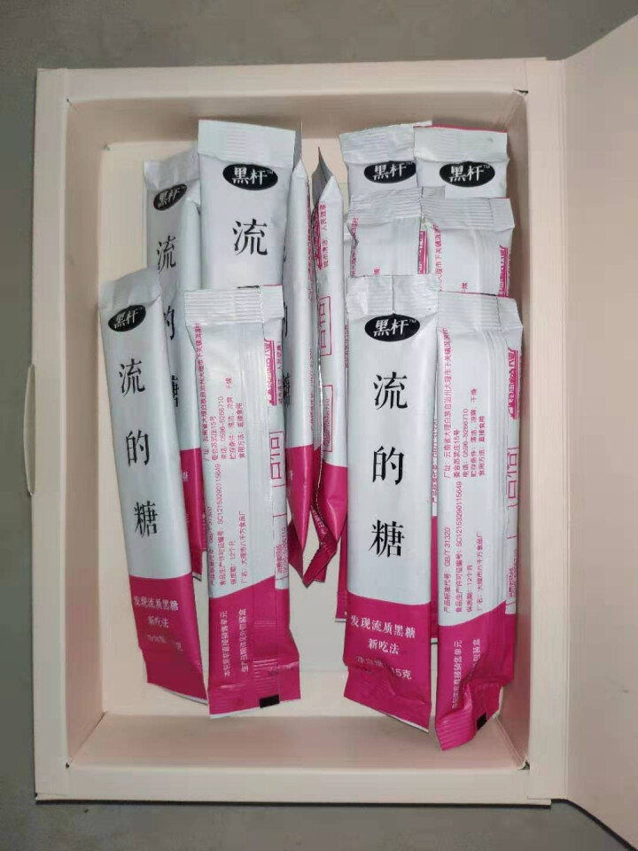 【买一送一同款】原味黑糖膏物之味黑杆黑糖15g*15条便携装怎么样，好用吗，口碑，心得，评价，试用报告,第6张