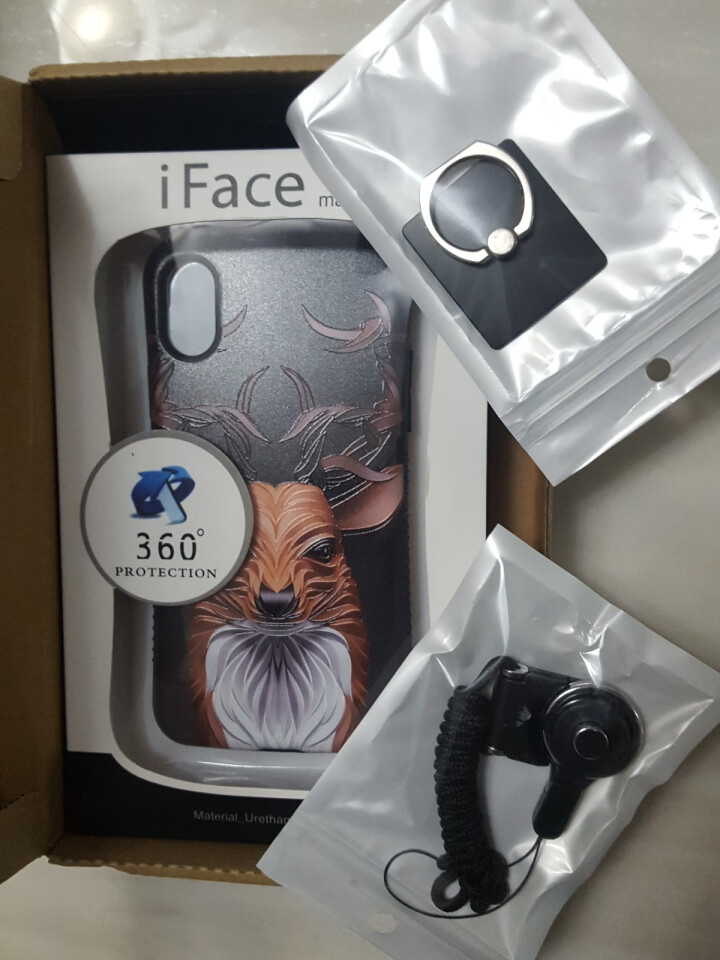 IFACE MALL苹果XS MaX手机壳卡通iphone x外壳xR防摔浮雕个性潮牌抖音 麋鹿 苹果X和XS通用怎么样，好用吗，口碑，心得，评价，试用报告,第4张